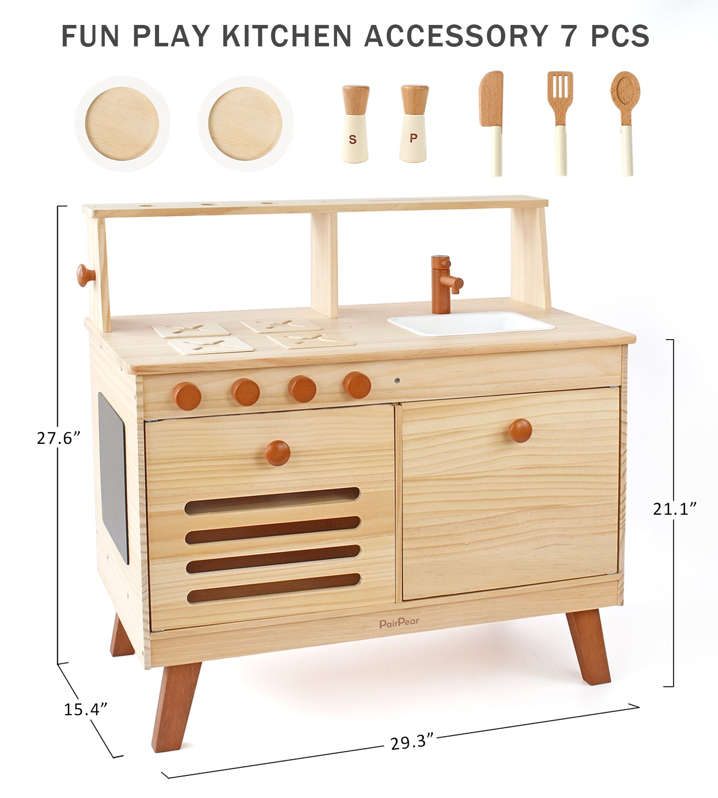Wooden Toys Play Kitchen for Kids