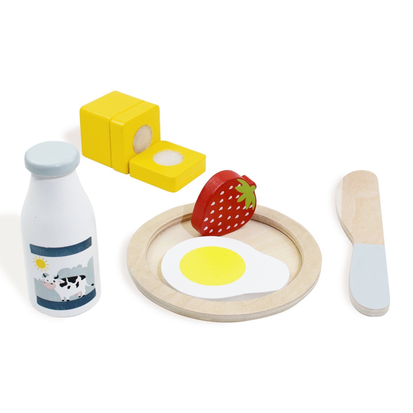 Wooden Pop up Toaster Play Kitchen Playset