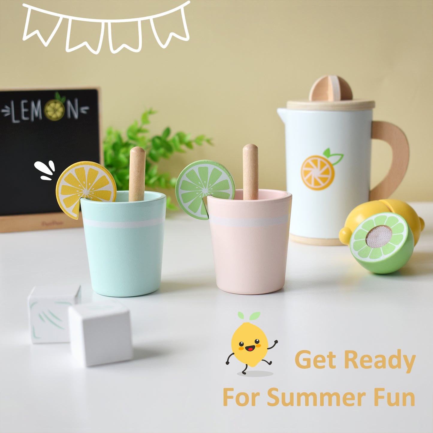 Wooden Toys Lemonade Playset